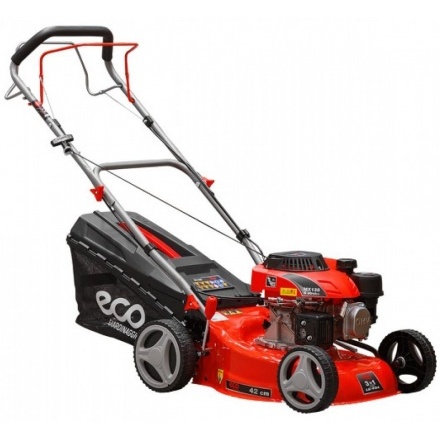 Газонокосилка ECO LG-434 – вид спереди и сбоку