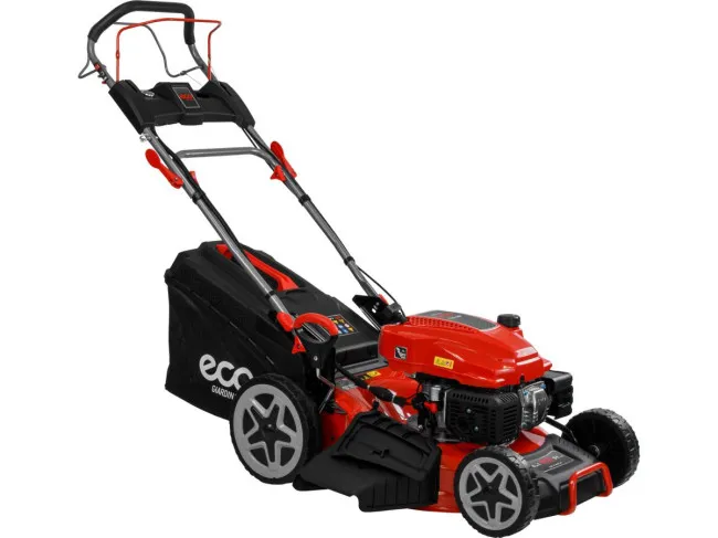 Газонокосилка ECO LG-745 E EC2014-7 — вид сбоку с травосборником