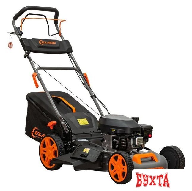 Газонокосилка ELAND BGL-445S — вид сверху с травосборником