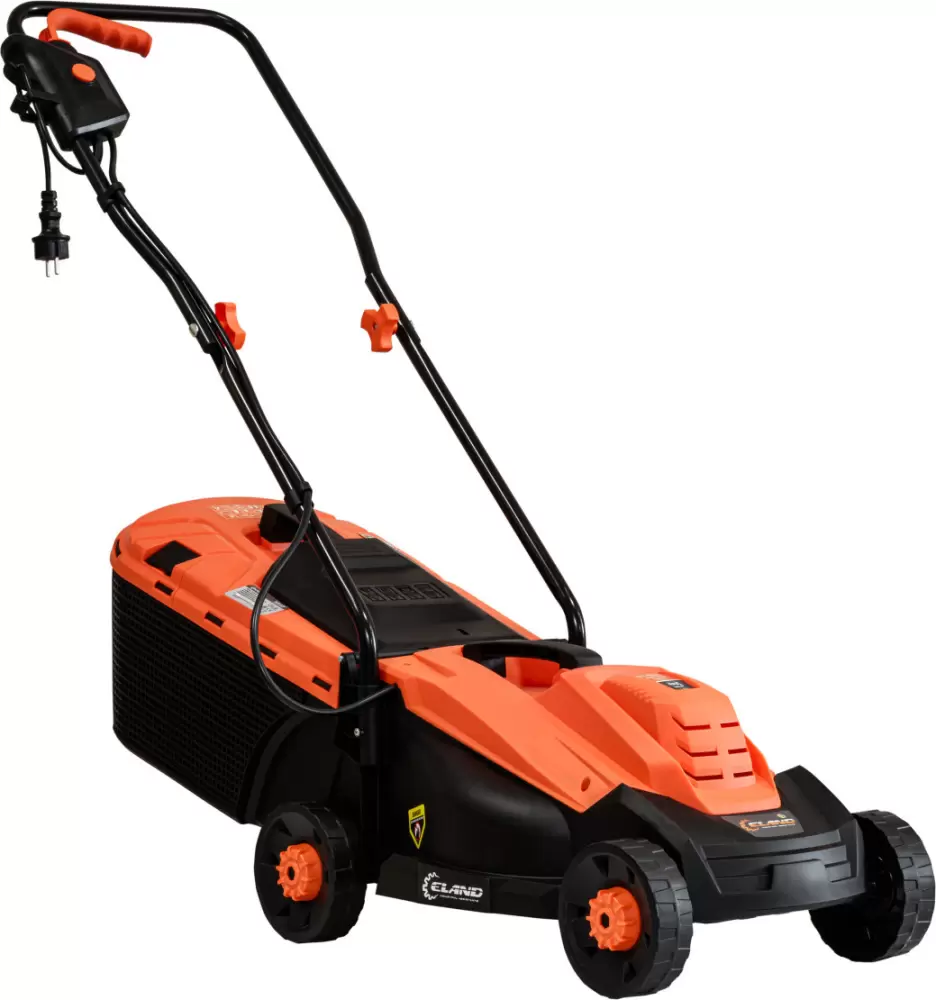 Газонокосилка ELAND GLM-3213 – вид спереди и сбоку