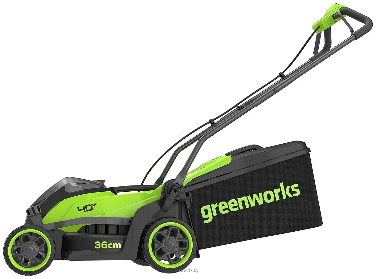 Газонокосилка Greenworks GD40LM361K4 2520807UB с бесщеточным двигателем DigiPro