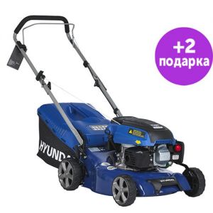 Hyundai L 4410S – вид снизу с ножами и колесами