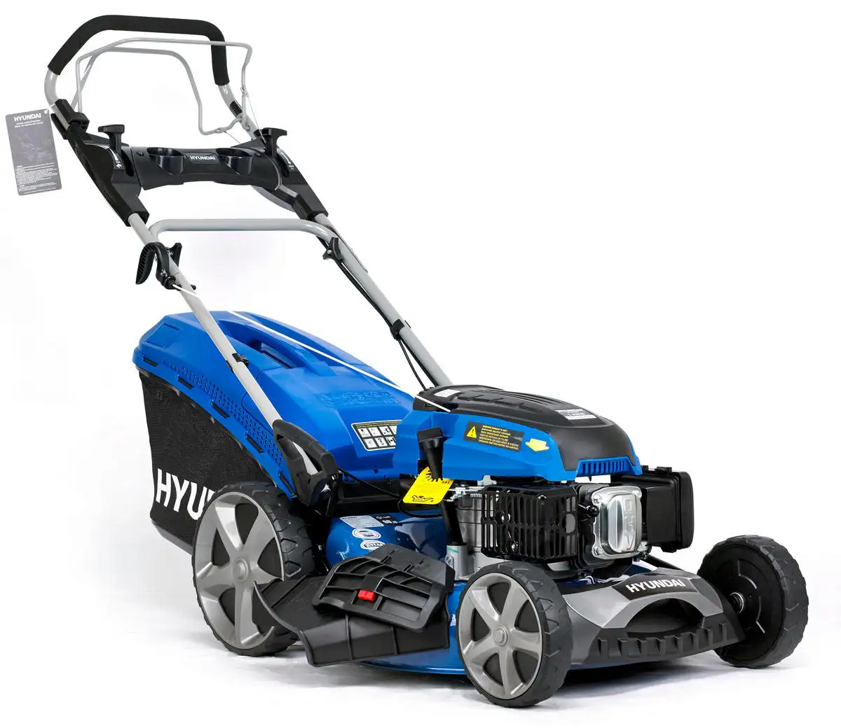 Газонокосилка Hyundai L 5154S – вид сверху и травосборник