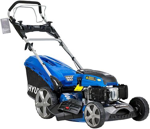 Газонокосилка Hyundai L5154SE – вид спереди и сбоку