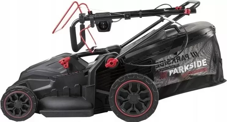 Газонокосилка PARKSIDE Performance Pperm 2000 A1 — вид сверху с травосборником
