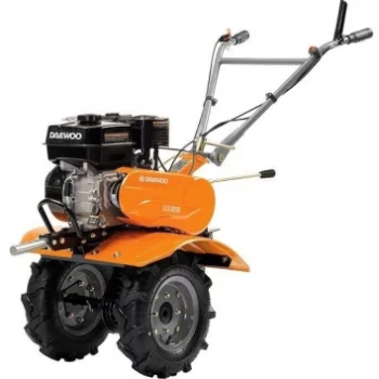 Мотоблок бензиновый Daewoo Power DATM 3.1 – вид спереди и сбоку