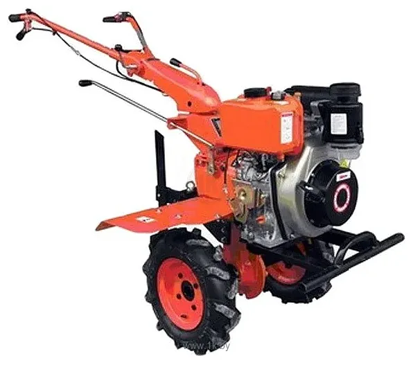 Мотоблок NIKKEY MK 1050 в работе на участке