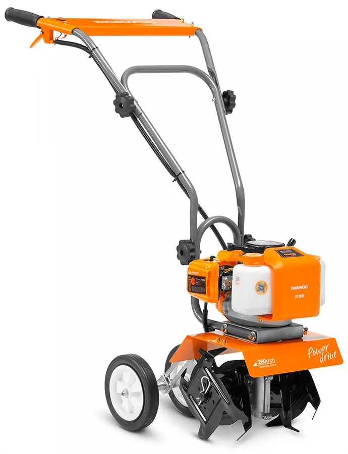 Daewoo Power DAT 3530 – вид сбоку с рукояткой