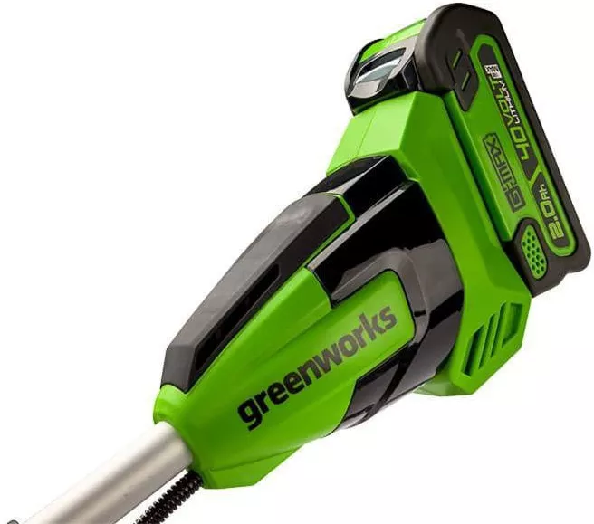 Режущая система триммера Greenworks GD40BCBK4 — леска и металлический нож