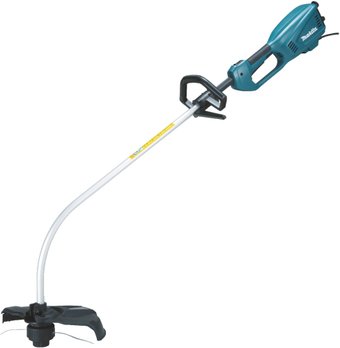 Триммер Makita UR3501 с плечевым ремнем и защитным кожухом